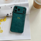 Personalized Leather iPhone Case