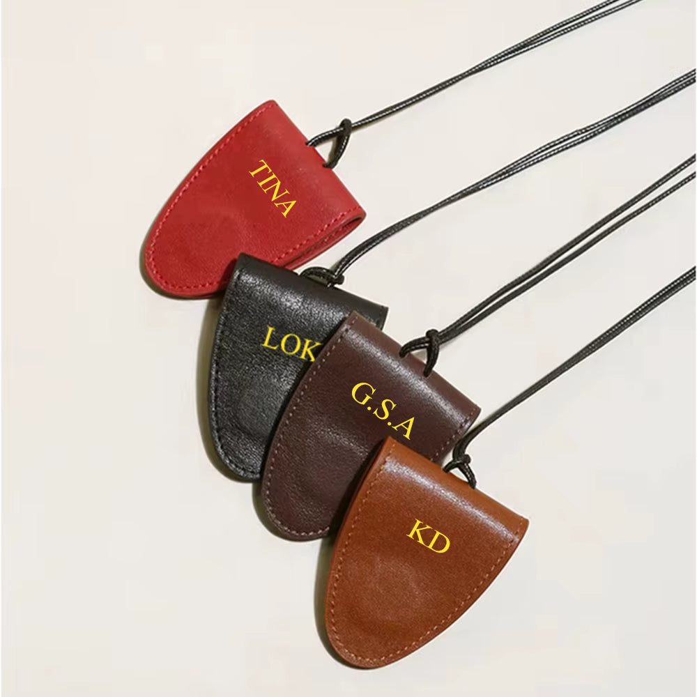 Halo Leather Eyewear Clip