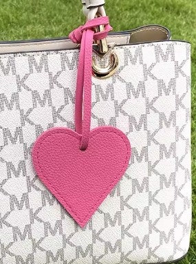 Lumee Heart Bag Charm