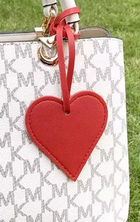 Lumee Heart Bag Charm
