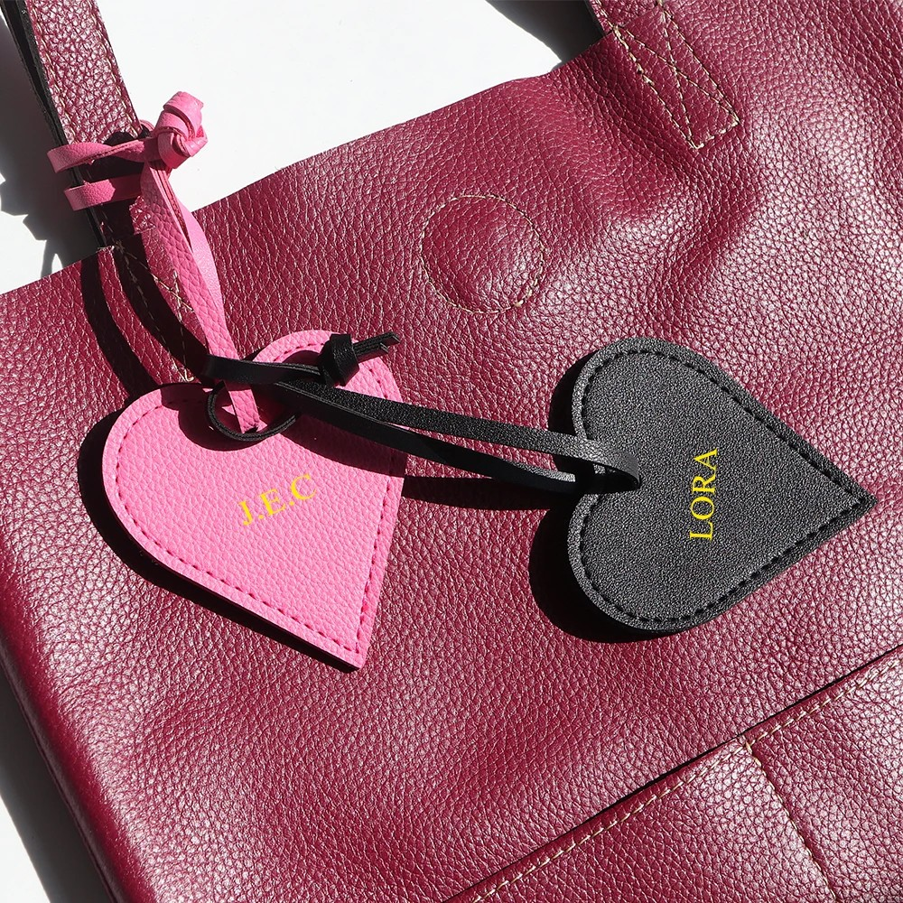 Lumee Heart Bag Charm