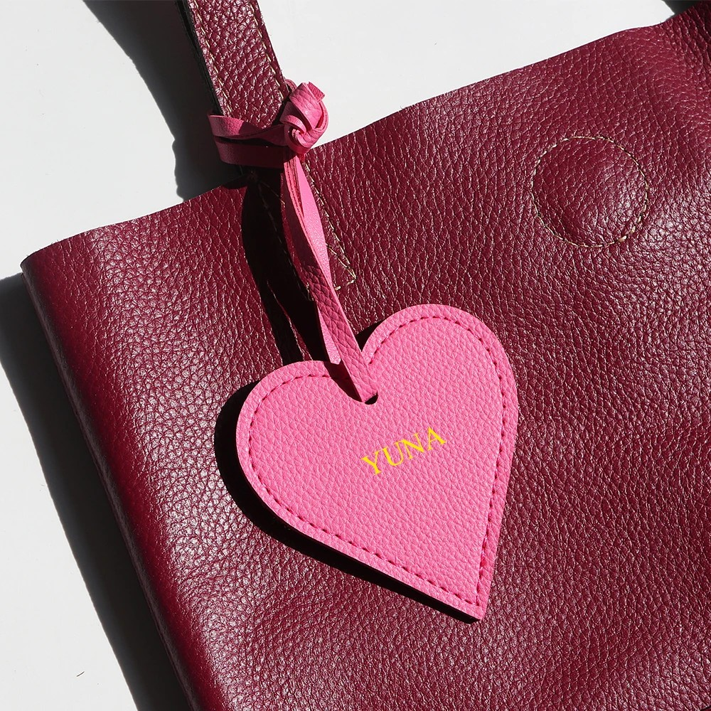 Lumee Heart Bag Charm