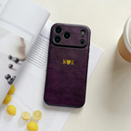 Personalized Leather iPhone Case